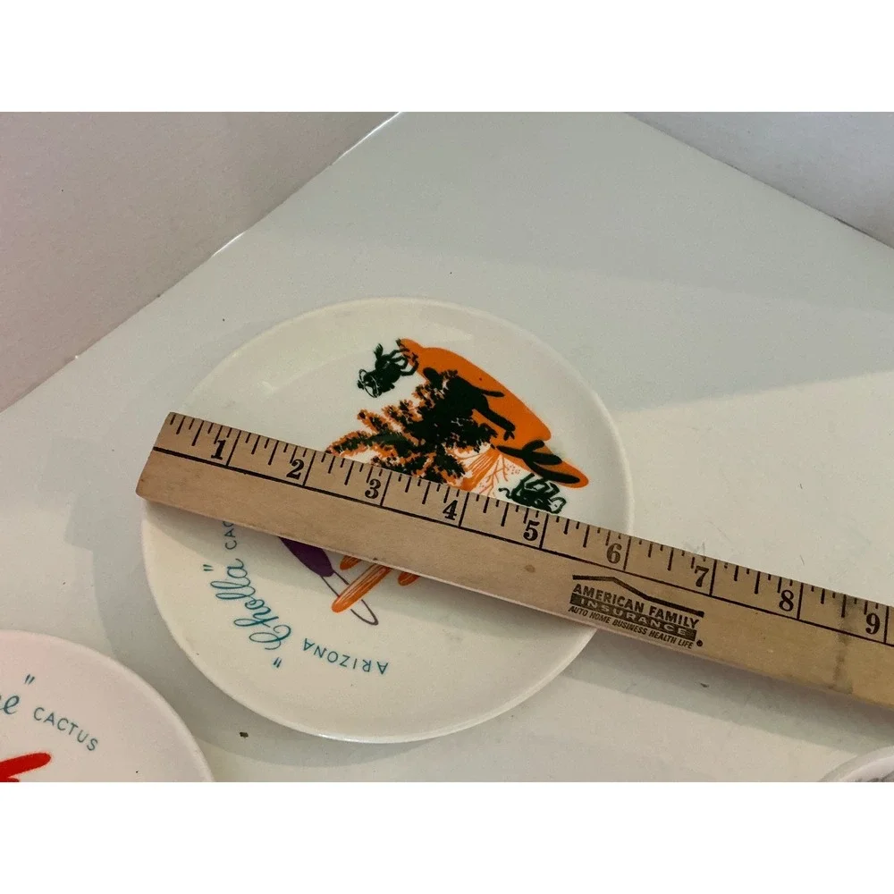 Other Brand Vintage Arizona Cactus Teacup Saucer Set Organ Pipe Cholla Desert 2p